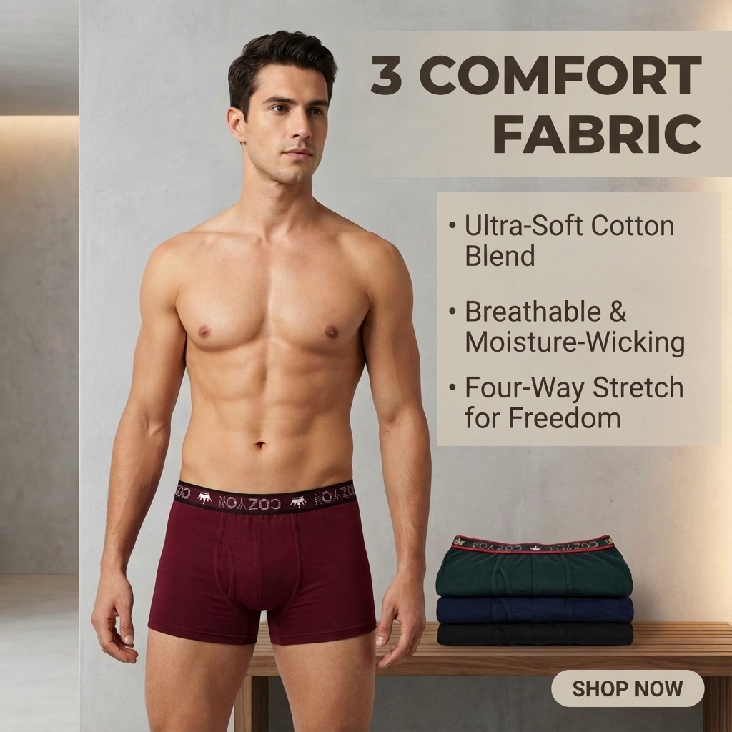 Classic Cotton Brief for Men (Pack of 3)