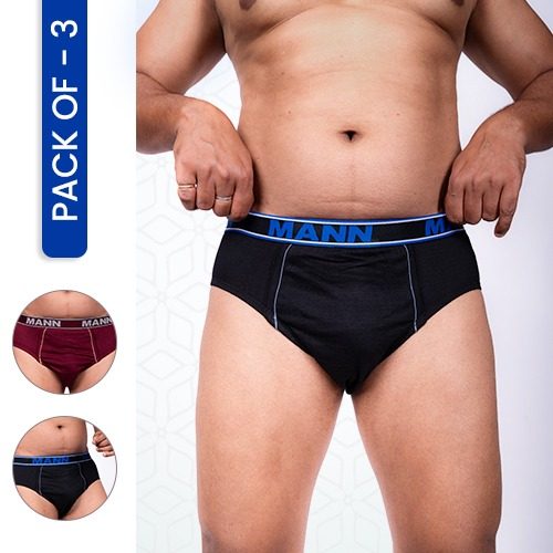 Classic Men Briefs (Pack of 3)